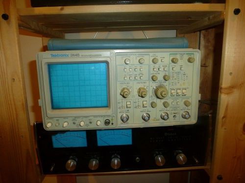Tektronix 2445 150 mhz 4 channel oscilloscope works great fully tested for sale