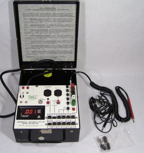 Ohmic Instruments BET-300AD Biomedical Electrical Safety Test Set