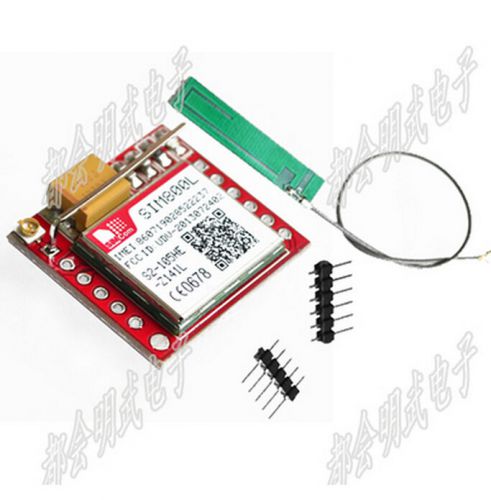 SIM800L GPRS GSM Module Smallest Card Antenna  Board Quad-band Onboard TTL Port