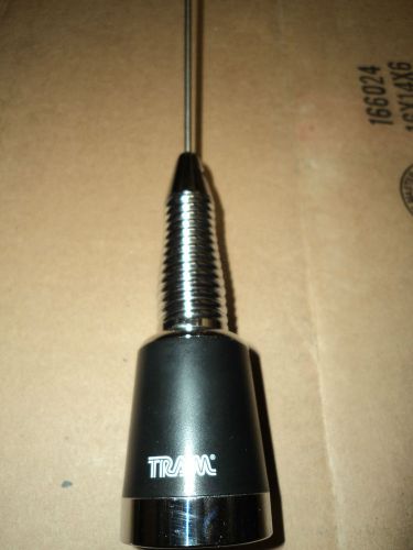 New tram 1153-s vhf 136-174 mhz antenna w spring 2 meter nmo 3db high gain ham for sale