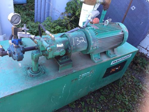 Vickers PVB15 LSY 40 CMC 15 HP Hydraulic Unit By PHL