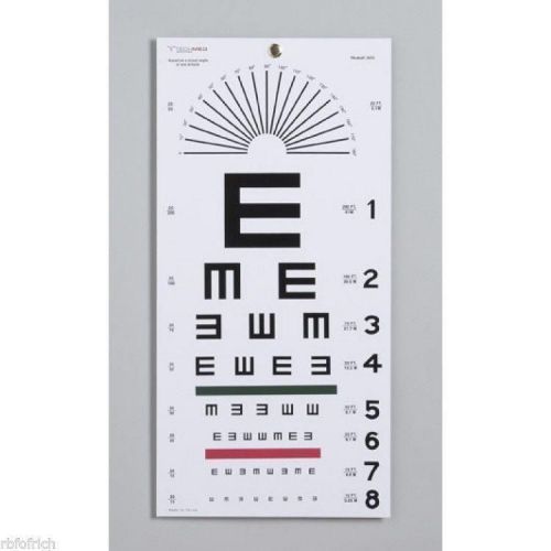 Tech-Med Illiterate Eye Test Chart 3051