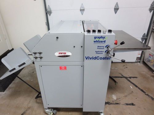 Graphic Whizard XDC 530 UV Coater. Duplo,Dorn, Tec Lighting