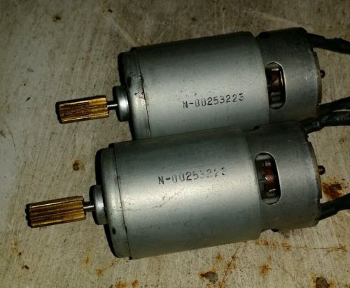 12 Volt Power Wheels Motor