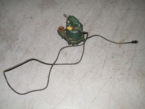 Zoeller M-53-D 1/3 hp Mighty-Mate Sump Pump M53D M-53D 53-0036