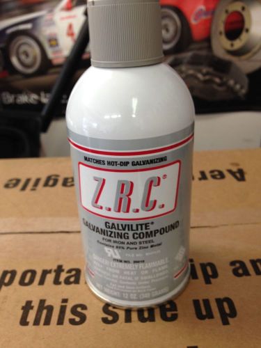 Z R.C Galvilite Galvanizing Repair Compound, 12 oz Aerosol Cans LOT of 2