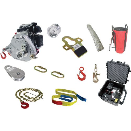 Multi-purpose portable capstan winch kit #pcw5000-mk for sale