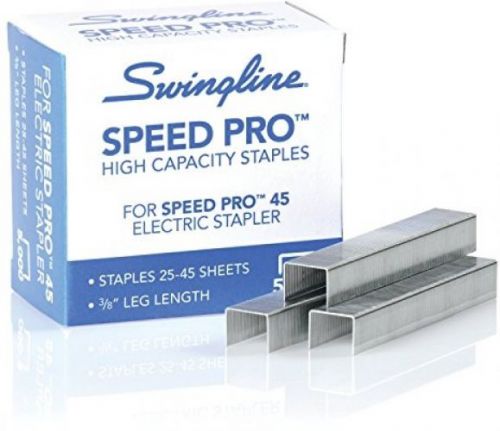 Swingline Staples, Speed Pro High Capacity, 3/8-Inch Leg Length, 210 Per Strip,