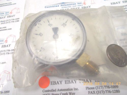 Willy Vogel/Berlin 0-25 psi Pressure Gauge