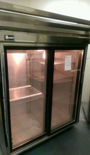 Randell 2 Door Glass Slider Commercial Reach In Freezer Merchandiser