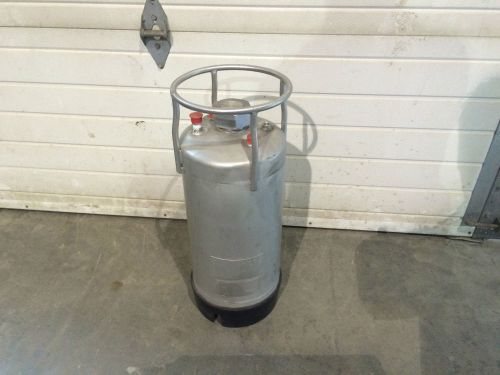 All stainless steel portable Nitrogen tank