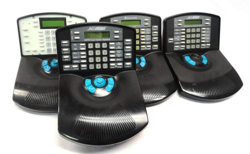 4x assorted sensormatic american dynamics touch tracker matrix keyboard | adtte for sale