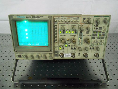 H128492 Tektronix 2247A 100MHz Oscilloscope Counter/ Timer