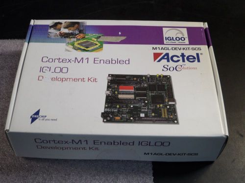 (1x) actel - m1agl-dev-kit-scs - cortex-m1 enabled igloo development kit for sale