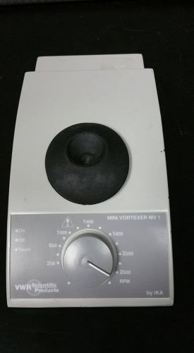 VWR (IKA) Mini Vortexer MV1 200-2500 RPM Speed