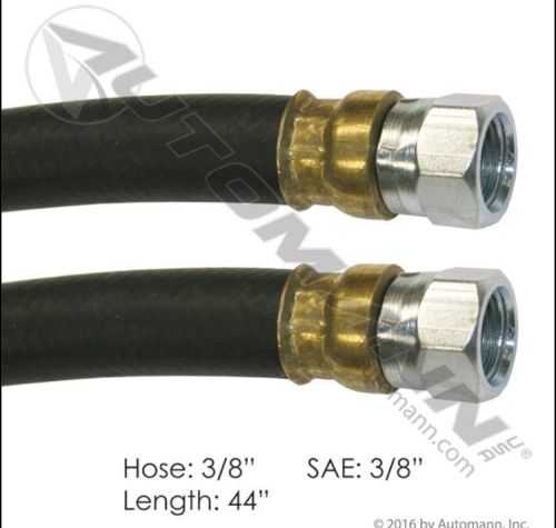 Air Hose Assembly 3/8&#034; 3/8&#034; SAE Swl-44&#034; L Automann 177.7444