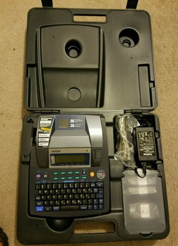 Brother p-touch pt-9600 label thermal printer for sale