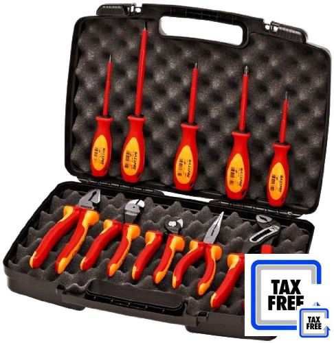 Knipex 989830US 10 -Piece Insulated Industrial Tool Set