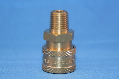 1/4 &#034; MPT x Female Socket (Brass)