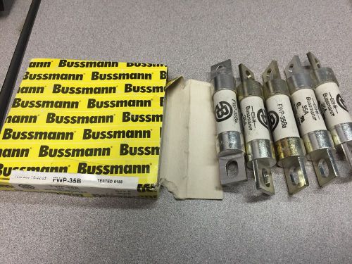 BUSSMANN FWP-35B Fuse,35A,FWP,700VAC/DC, BOX OF 5