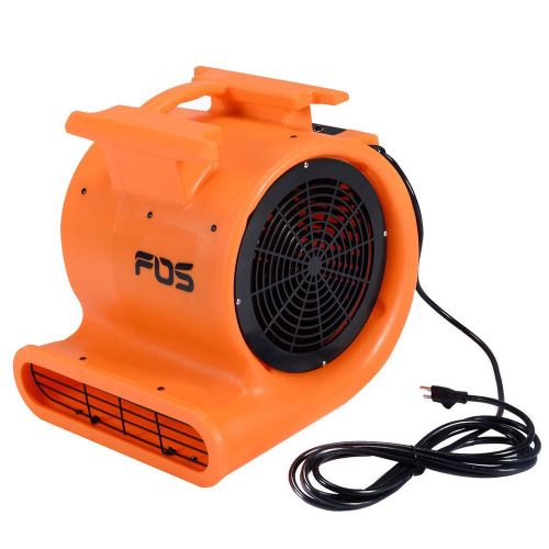 1.0 hp air mover dryer blower fan floor carpet industrial commercial orange new for sale