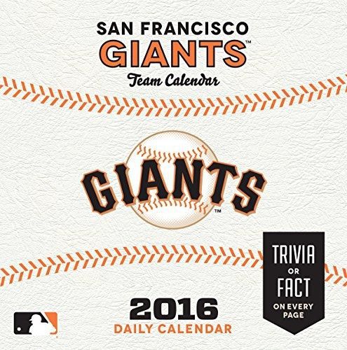 Turner San Francisco Giants 2016 Box Calendar, January-December (8051414)