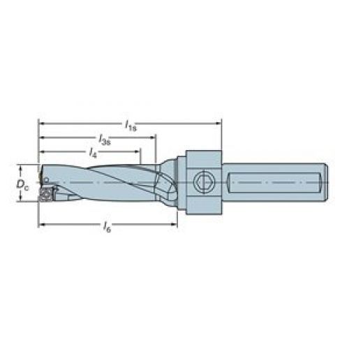 Sandvik Coromant A880-D0875P31-03 Corodrill 880 Indexable Insert Drill,