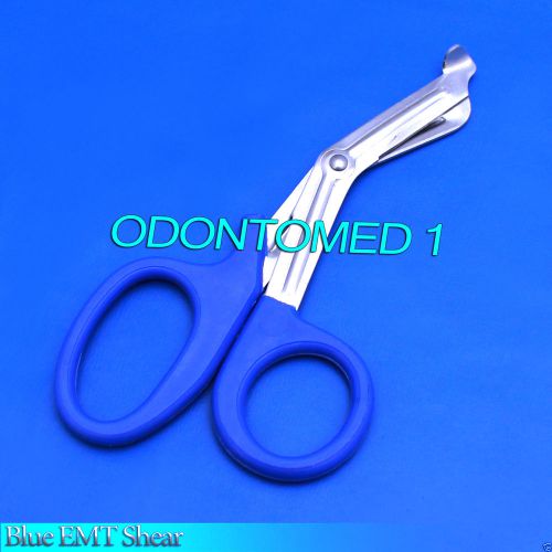 12 EMT Utility Scissors Shears 7.25&#034; Blue Colored