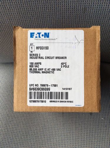 Cutler Hammer HFD3150 Circuit Breaker New In Box