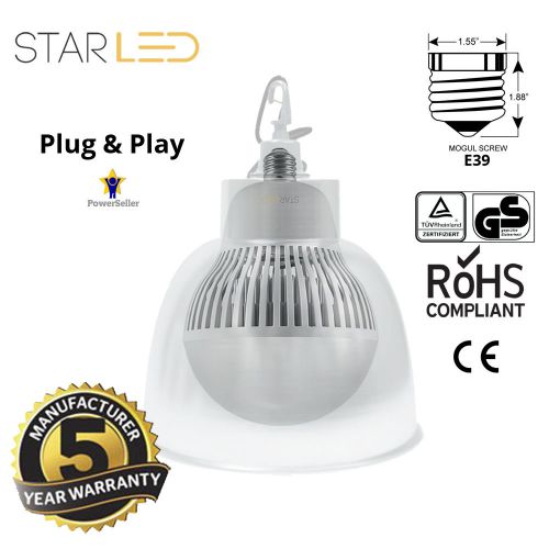 6x led high bay 100w 8000lm (metal-halide = 400 watt) with aluminium refractor for sale