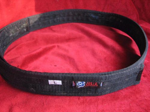 1-1/2&#034; Inner Duty Trouser Belt De Santis Hook Velcro Waist Size Large 40-44&#034;