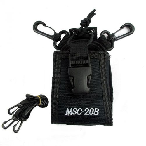 Msc-20b multi-function nylon case bag for baofeng kenwood motorola two-way radio for sale