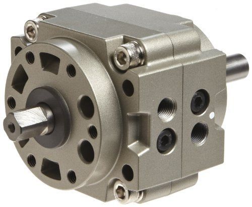 Smc corporation smc crb1bw50-90d aluminum vane style rotary actuator, double for sale