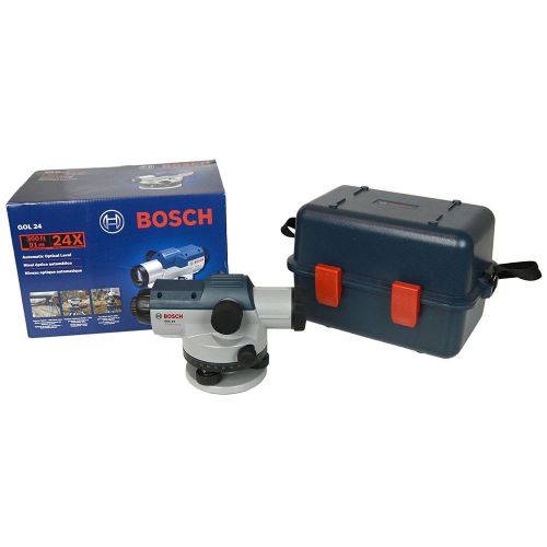 Bosch gol.24 300 ft. 24x 91mm automatic optical level brand new in the box for sale