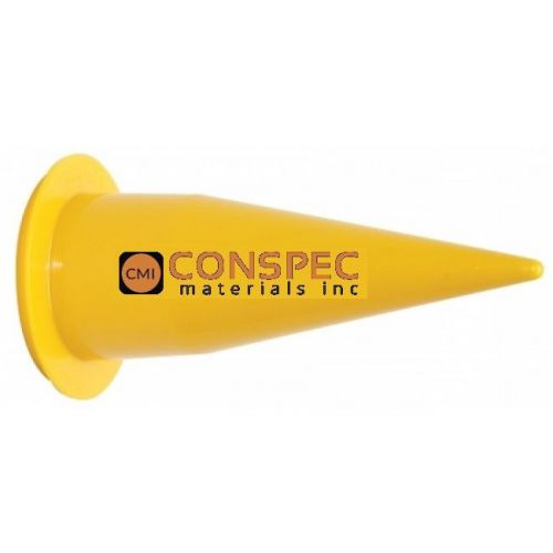 COX 2N1006 Yellow Cone Nozzle Sausage Sealant Applicators Gun Tip