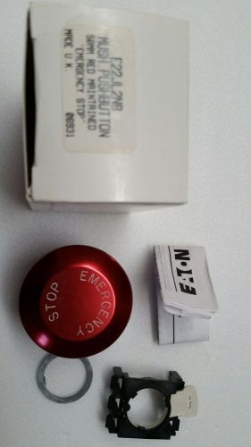 Cutler Hammer Emergency Stop 22JL2NB 50MM Mushroom Head Push Button Switch EATON