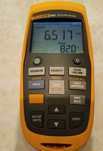 FLUKE 922 AIRFLOW METER