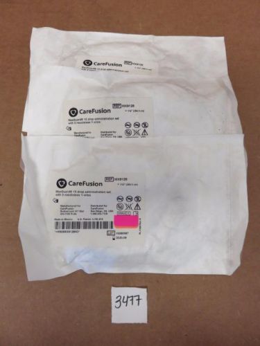 Carefusion MaxGuard 15 Drop Administration Set MX9128 Lot of (3) *New*