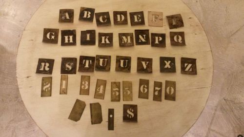 VINTAGE BRASS STENCILS LARGE