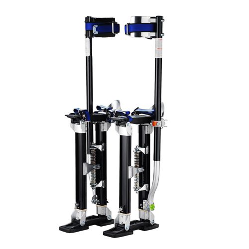 Professional 18&#034;-30&#034; Black Drywall Stilts Tool to Install Sheetrock &amp; Drywall