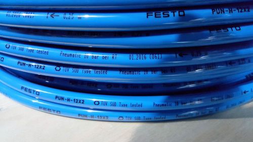 FESTO 558261 TUBING PUN-H-12 X 2-BL 558261  PUNH12X2BL NEW ( EACH 10 m) 197387