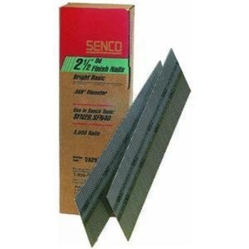 Senco DA25EPB 15 Gauge by 2-1/2 inch Length Bright Basic Finish Nail 3000/box