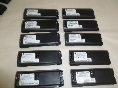 10 OEM Motorola Impres NNTN4435B 7.5v XTS3000 XTS5000 Two Way Radio Batteries f