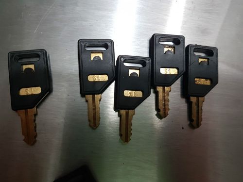 lot of BEAVER Vending machine key S1 set SELLING Lot of 5 KEYS also let&#039;s see !