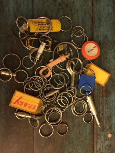 Small Keychain Keyrings Lot