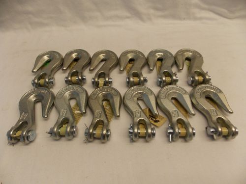 (12) Blue Hawk 5/16&#034; Clevis Grab Hook New Chain