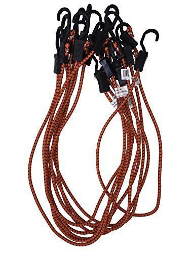 Kotap Adjustable 48&#034; Bungee Cords, 10-Piece, Item: Mabc-48 Durable New