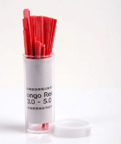 Congo Red pH Test Paper Indicator