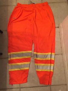 Radians SP61-EPOS Class E Orange Surveyor Pants Size 5x-6x