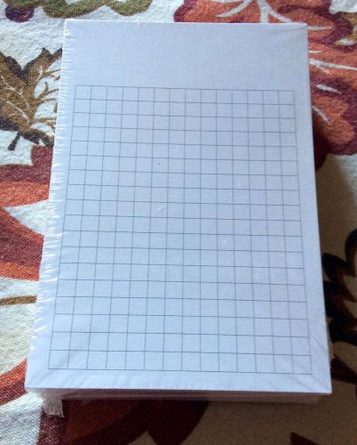 By Levenger -  Special Request Vertical Grid 4 x 6 Cards (set of 100) New